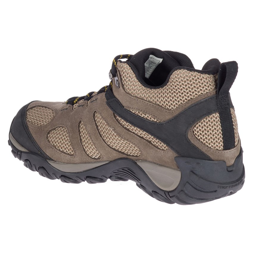 Chaussures Randonnée Merrell Yokota 2 Mid Waterproof Marron Clair Homme | J.Q.CTMN